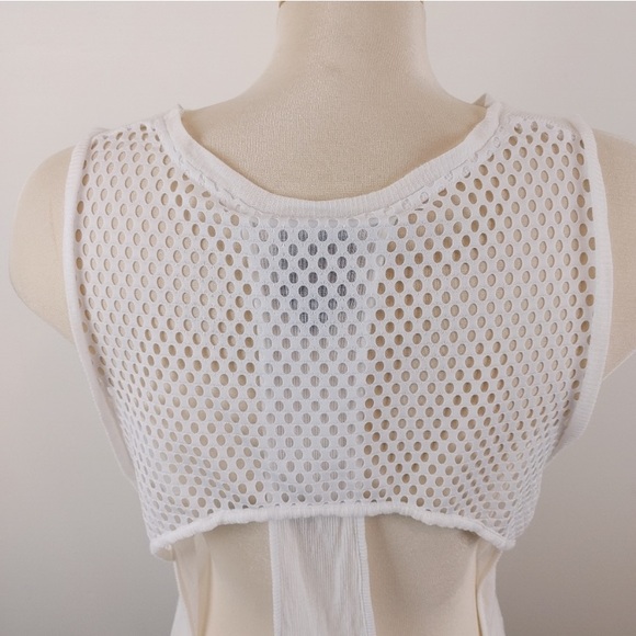 IVY PARK | Ribbed White Tank Top Size Medium Lady - Picture 6 of 8